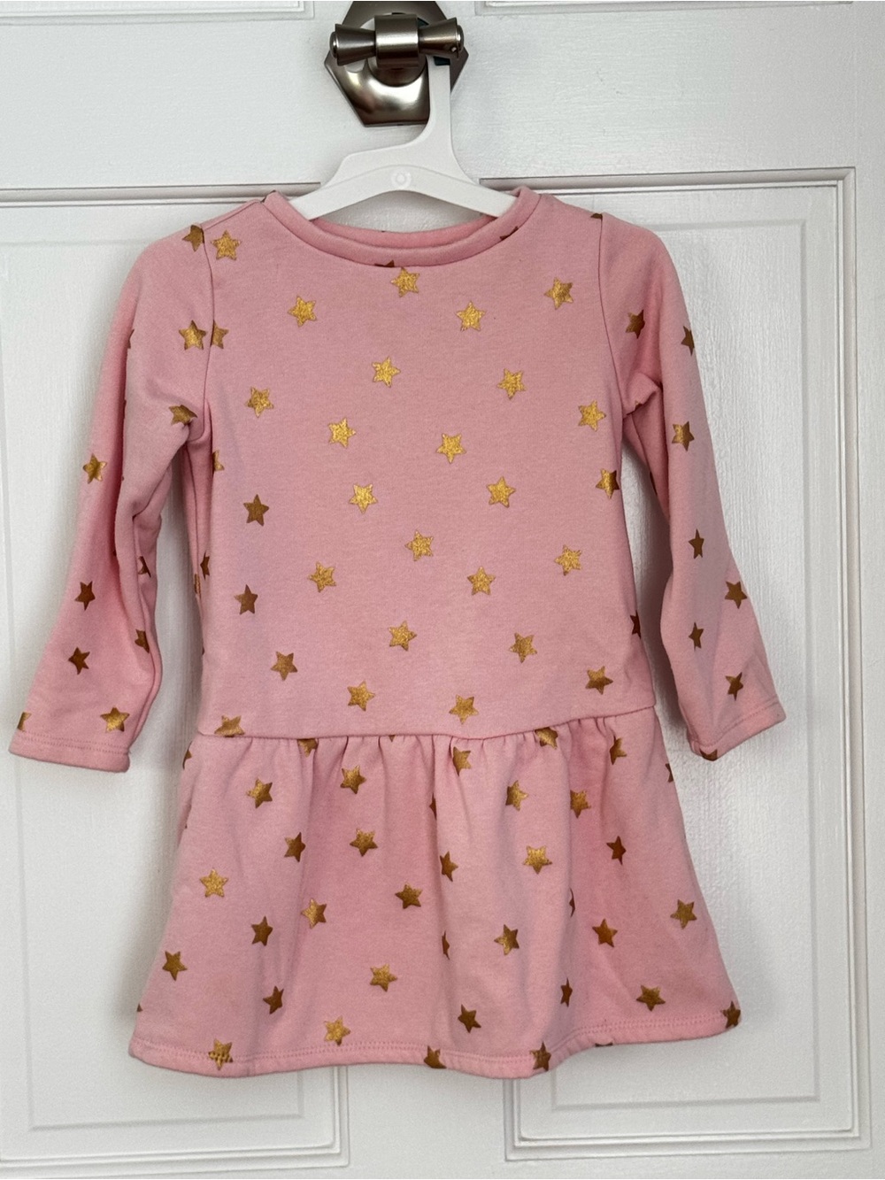Gymboree Girls’ Pink & Gold Star Dress 3T
